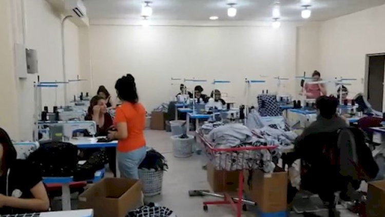    Abşeronda qanunsuz fəaliyyət göstərən dərzi sexləri aşkarlandı, 56 nəfər cərimələndi - Fotolar   
