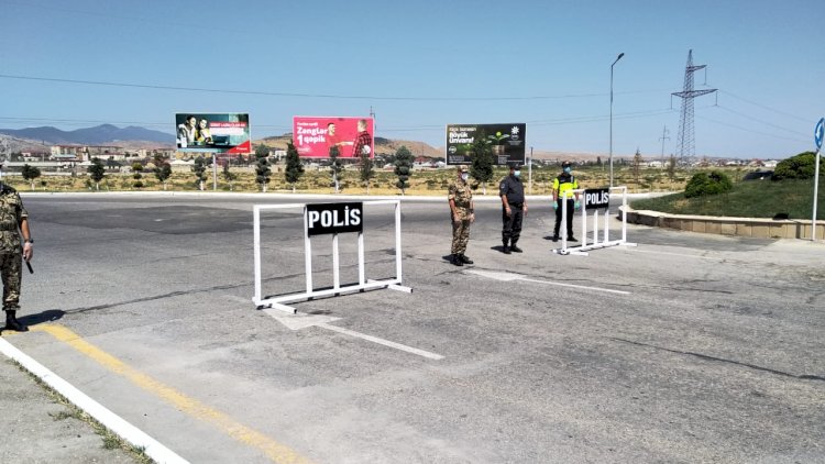    Bu rayonlarda postlar quruldu: Ciddi rejim tətbiq olunur - Fotolar   