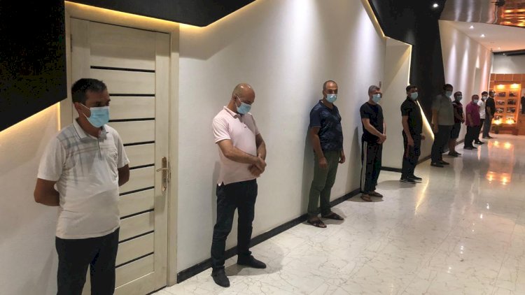    “Qarabağ” kafesində 10 nəfər saxlanıldı   