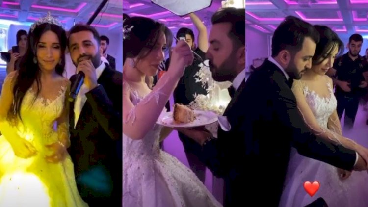    Azərbaycanlı müğənni özünə Moskvada toy etdi - Foto   