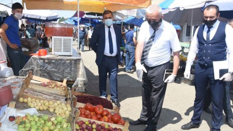    Bazar və kafelərdə karantin qaydaları pozulur - Foto   