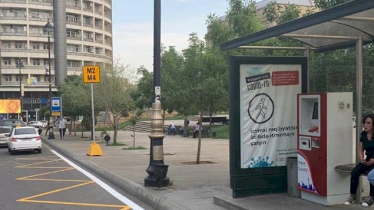    Bu avtobuslar üçün yeni dayanacaqlar müəyyən edildi - Fotolar   