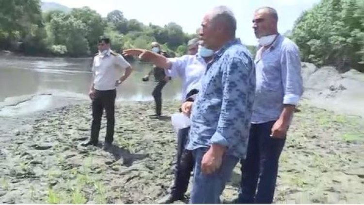    DSX çayda batan əsgərin yaxınlarını əraziyə apardı   