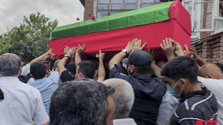    Şəhid mayor Anar Novruzovla Masallıda vida mərasimi keçirilir   