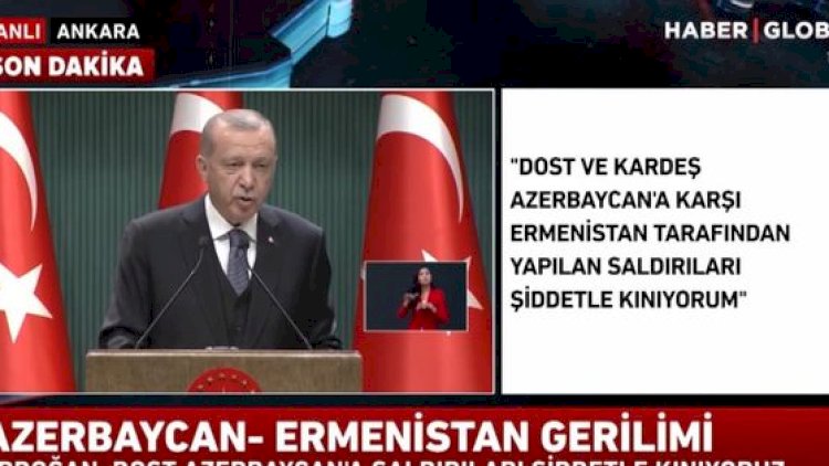    Ərdoğan Ermənistanın Azərbaycana hücumunu qınadı - Video   