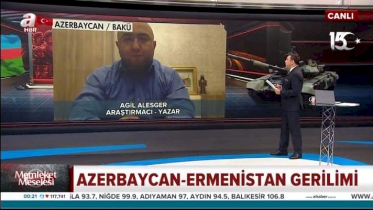    Aqil Ələsgər Ermənistanın sərhəd təxribatını “TRT Arabiyyə“ və “A Haber“də şərh etdi   - Video