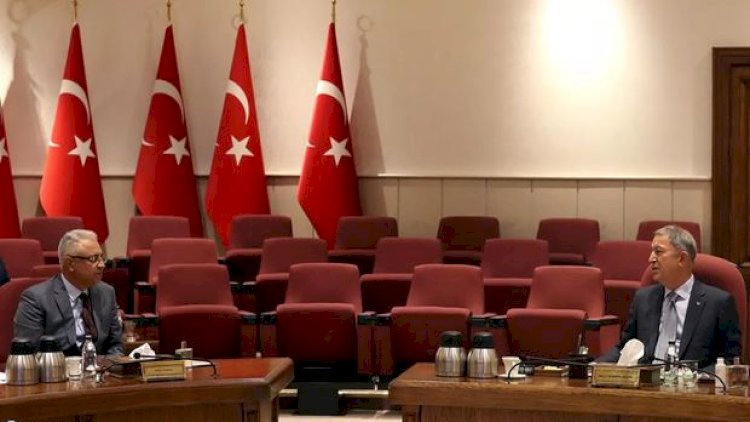    Türkiyənin Milli Müdafiə naziri azərbaycanlı general və heyəti qəbul etdi - VİDEO   