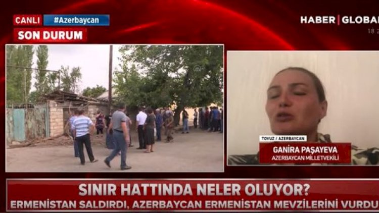    Qənirə Paşayeva Türkiyə telekanalına Tovuzdakı vəziyyətdən danışdı - Video   