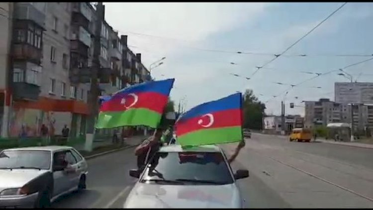    Yekaterinburqda həmvətənlərimiz Azərbaycana dəstək üçün yürüş keçirdi - Video   