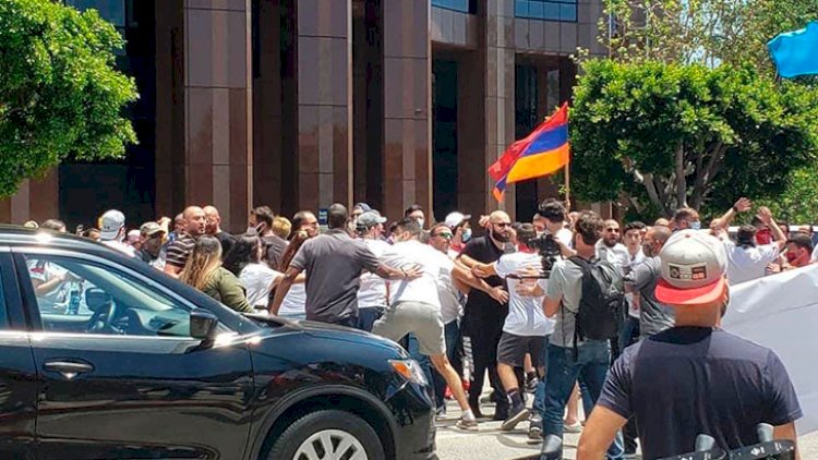    ABŞ-da ermənilər azərbaycanlılara hücum etdi, yaralılar var - Fotolar   