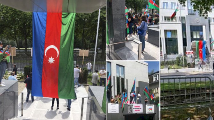    Ermənilərin Belçikadakı icazəsiz aksiyası alınmadı   
