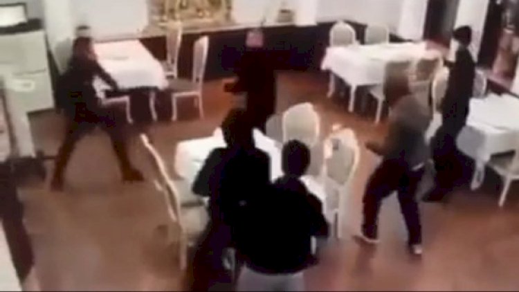    Ermənilər Azərbaycan restoranına belə hücum etdi – Video   