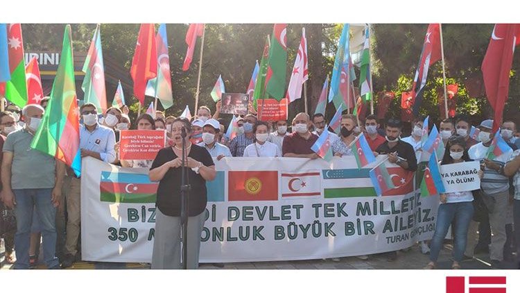    Kayseridə də Azərbaycana dəstək mitinqi keçirildi - Fotolar   