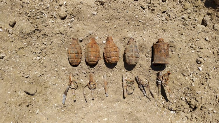    Bakıda əl qumbaraları aşkarlandı   
