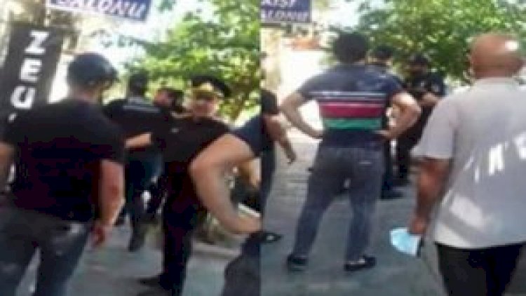    22-ci bölmənin qarşısındakı insident haqda   AÇIQLAMA
