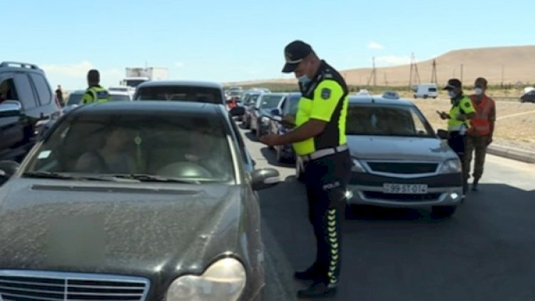   İcazəsiz rayonlara getmək istəyən sürücülər geri qaytarılır – Video   