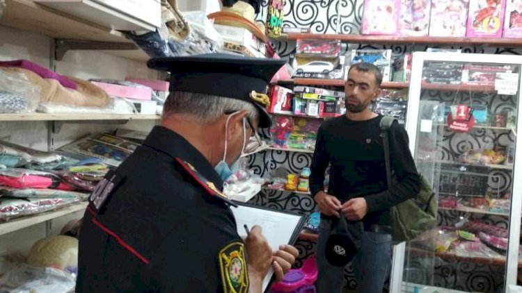    Siyəzəndə maska taxmayanlar cərimələndi - Foto   