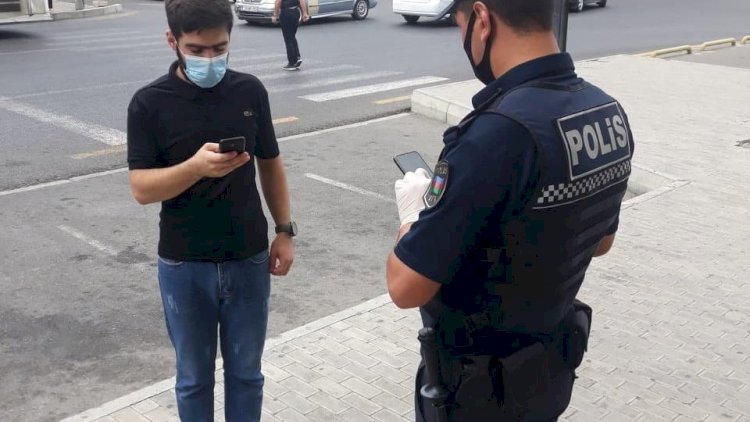    Polis küçə və avtobuslarda reydlər aparır   