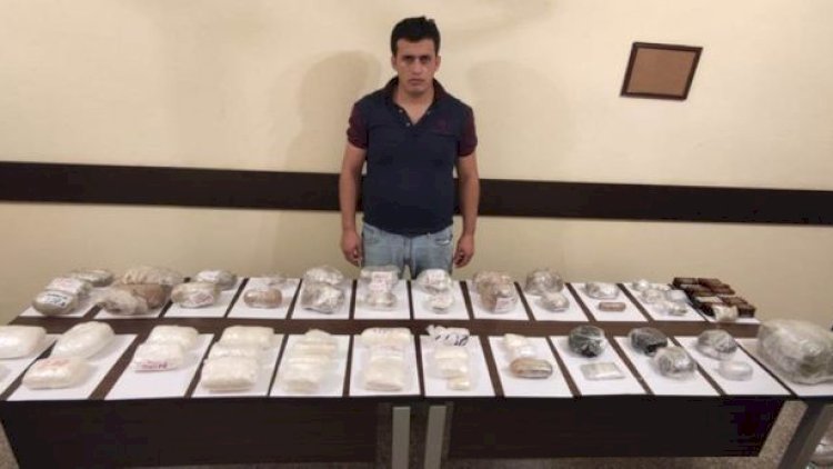    İrandan 23 kq narkotik vasitə gətirmək istədi - Foto   