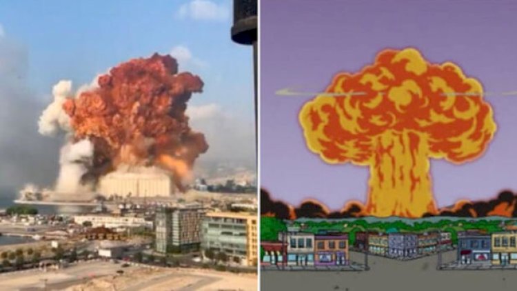    “Simpsonlar” Beyrutdakı partlayışı da “təxmin edib”? - FOTO   