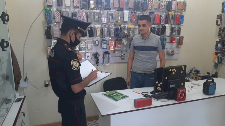    Maskadan istifadə etməyənlər cərimələndi   