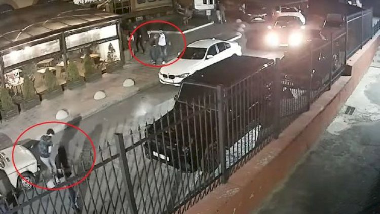    Kiyevdə erməninin azərbaycanlı tələbələrə silahlı hücumunun görüntüləri ortaya çıxdı - Video   