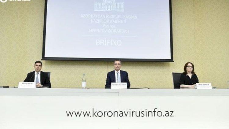   Operativ Qərargah brifinq keçirir - CANLI   