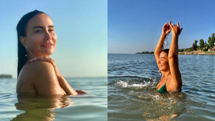    Leylanın dəniz fotoları   