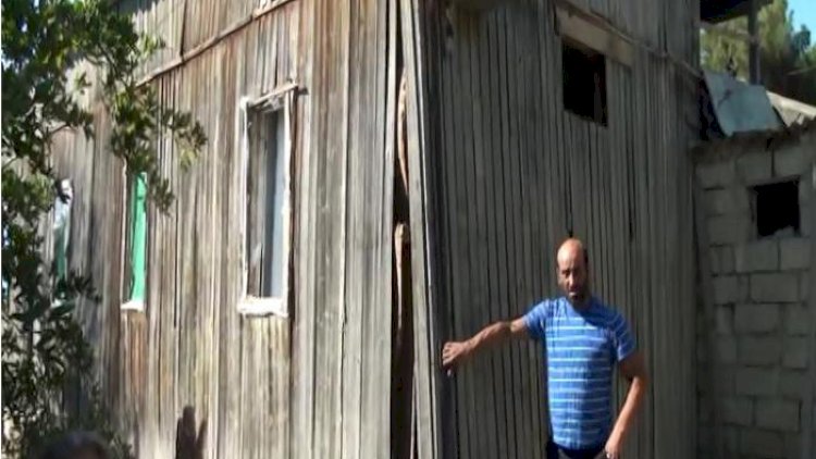    Məcburi köçkünlərin yaşadığı ərazidə sürüşmə oldu - Foto   