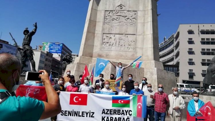    Ankarada Azərbaycana dəstək aksiyası keçirildi - Foto   