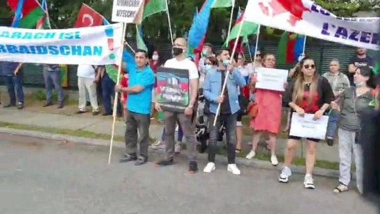    İsraildə Azərbaycana dəstək aksiyası keçirilir   