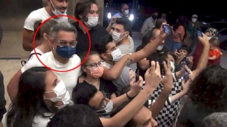    Fanatları məşhur ulduzun qaldığı otelə axın etdi - Fotolar   