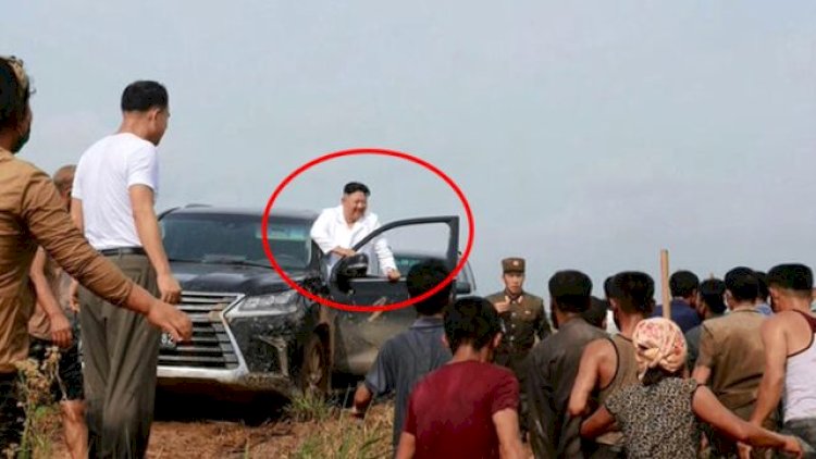    Palçıqlı maşından düşən diktator kəndliləri şoka saldı - Fotolar   