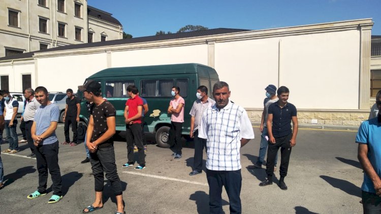    Xaçmaza getmək istəyən sürücü və 27 sərnişin saxlanıldı - Foto   