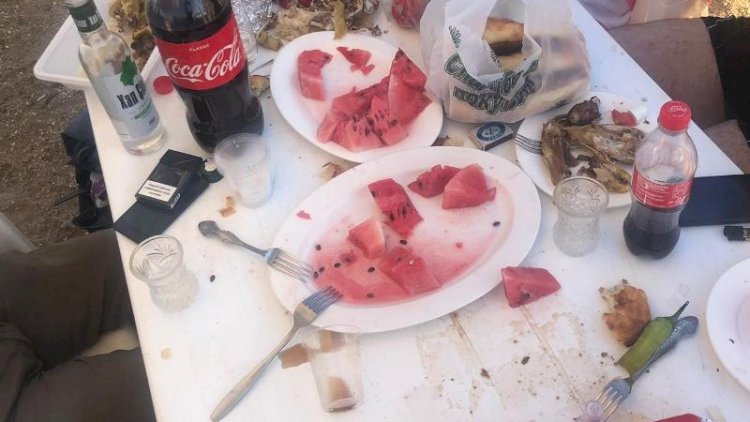    Çimərliyi və dənizi zibillədiyi üçün cərimələndi - Foto   