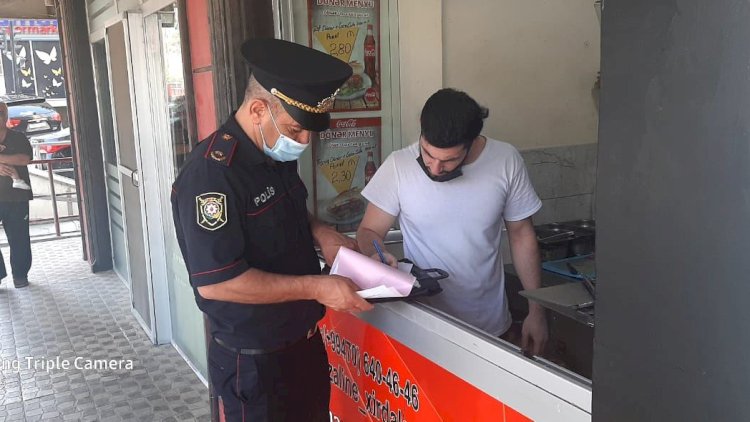    Abşeronda sanitar-karantin qaydalarını pozan 28 nəfər cərimələndi - Fotolar   