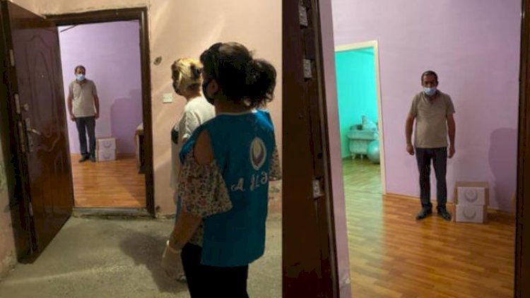    Dövlət Komitəsi infeksiyaya yoluxan və maddi vəziyyəti ağır olan ailəni nəzarətə götürdü   