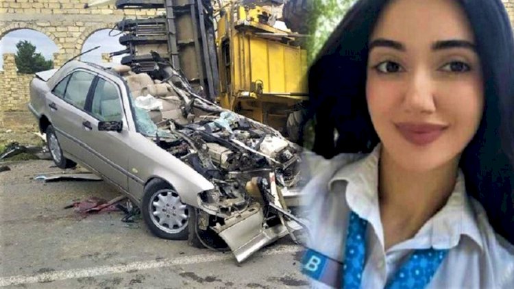    Dəhşətli qəzada həyatını itirən Elnur və Ləman...  - Foto   