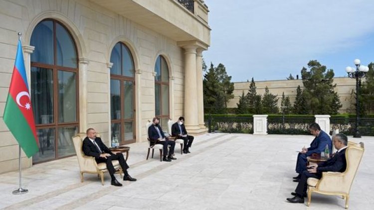    Prezident yeni səfiri qəbul etdi - Foto   