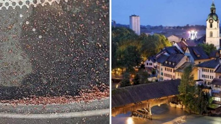   Şəhərdə şokolad yağışı oldu, avtomobillər bu hala düşdü - Foto + Video   