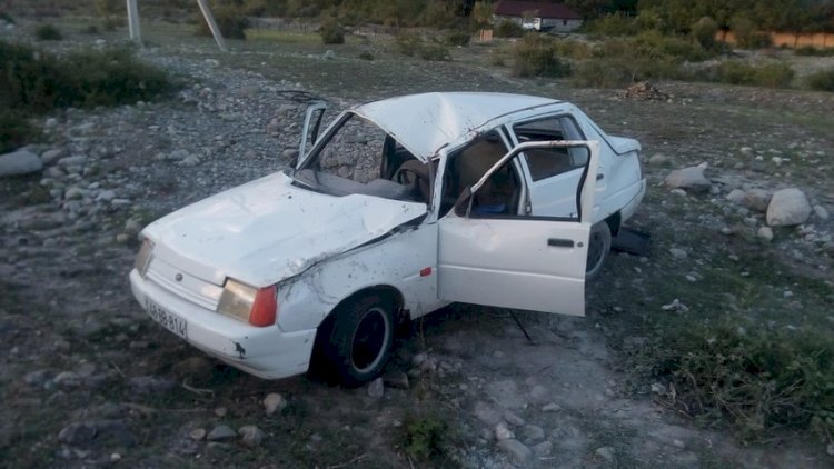    Oğuzda avtomobil aşdı, xəsarət alanlar var   