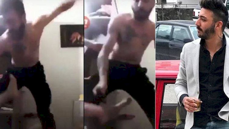    Sevgilisini canlı yayımda döydü - Video   