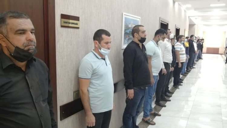    Meyxanaçı Vüqar Biləcərinin dəfnində iştirak edənlər və axund cərimələndi - Foto   