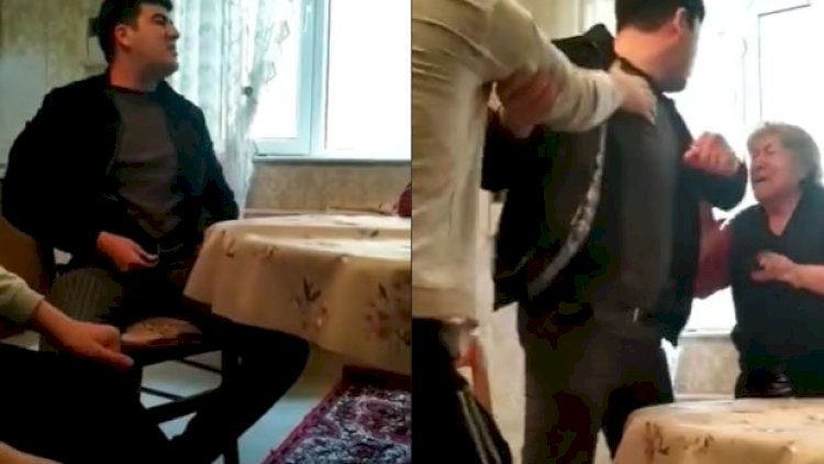    Valideynlərinə qarşı kobudluq edən polis işdən qovuldu - Video   