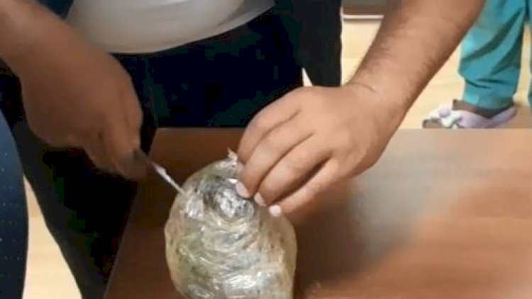    Qadından narkotik alan şəxs iş başında yaxalandı - Foto   