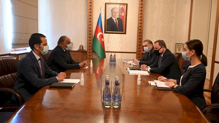    Ceyhun Bayramov Misirin Azərbaycandakı səfirini qəbul etdi   