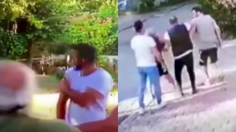    Müğənni 67 yaşlı qocanı döydü - Video   