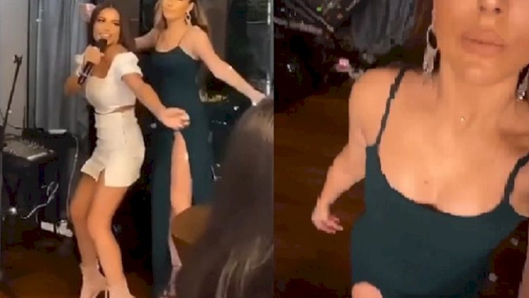    Bakıda karantini pozan model cərimələndi - Video   
