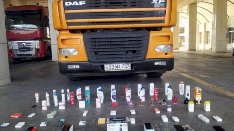    Dərman, mobil telefon və kosmetik vasitələr müsadirə edildi   