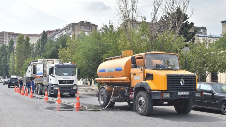    “Azərsu” payız-qış mövsümünə hazırlıq görür   